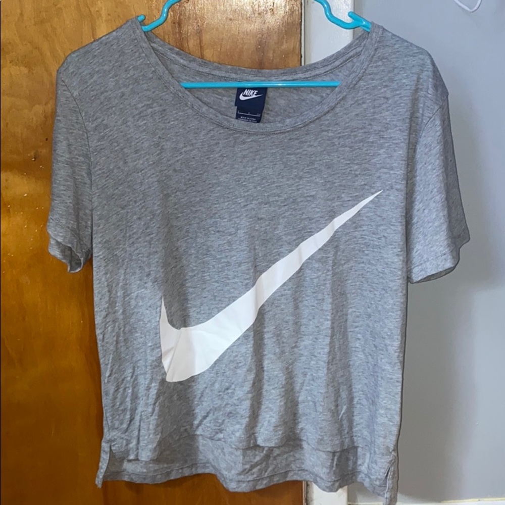 Nike wide neck shirt